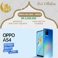 OPPO A54 RAM 6/128GB [Layar 6.51inc,16MP Camera Selfie] Blue