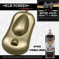 MOTOR-COLOS SP7253 FORMICA BEIGE COLOURS AEROSOL SPRAY PAINT 400ML / MOTORCYCLE COLOR