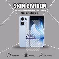 Oppo Reno 13 Oppo Reno 13F Oppo Reno 13 Pro Oppo Reno 12F Skin Carbon 3D Anti-scratch Skin Carbon Op
