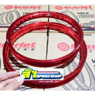 MERAH Scarlet Rims Rims ring 17 18 Red scarlet Circles ring 17 18 Width 140 160 Rims Size 17 18 Rims