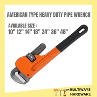 【READY STOCK】36" Spanar Paip Laras Berat / Wrench Paip Gaston Heavy Duty | Adjustable Pipe Wrench | 