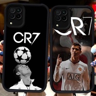 Black Casing for Samsung A04 A05 A06 A07 J7 J2 Prime F04 A22 A12 A04E M04 Pro 5G H31 Ronaldo CR7
