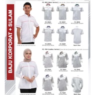 FC805 SIAP SULAM Mr2 BAJU KORPORATE SOFT / KORPORAT / UNIFORM / CORPORATE SHIRT / BAJU KERJA KEMEJA 