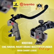 Brembo Racing Upper Pump Red Logo Size 16 Right Radial Brake Master Cylinder 16x16