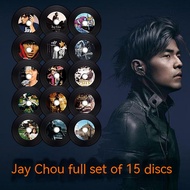 15 Sets Album Full Include Jay Chou cd Music cd Car Lossless High-Quality cd Classic Popular Songs