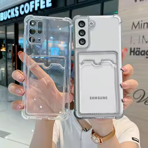 Card Holder Wallet Case For Samsung S24 Ultra A54 A52 A53 S23 S22 Plus S21 FE A50 A51 A73 A72 A71 A5