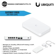 Ubiquiti UniFi UXG-Fiber 10G Desktop Gateway with Integrated 4-Port 2.5 GbE Switch and IDS/IPS | UXG