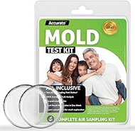 ACCURATE Mold Test Kit For Home Air Testing, Includes Mold Testing Lab Analysis Fees For 2 Petri Dishes, Shipping To Mold Testing Lab, Emailed Mold Test Kit Report And Expert Mold Testing Consultation