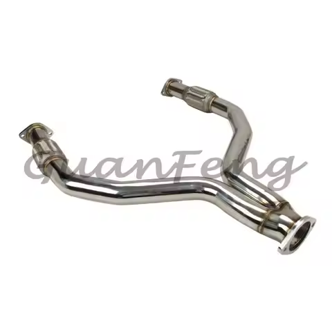 For INFINITI G37 3.7L VQ37HR 2.5" Y-Pipe Downpipe Exhaust & Gasket Kit Exhaust Downpip for 2009-2016