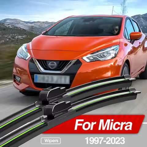 For Nissan Micra K11 K12 K113 K14 1997-2023 Front Windshield Wiper Blades 2pcs Windscreen Window Acc