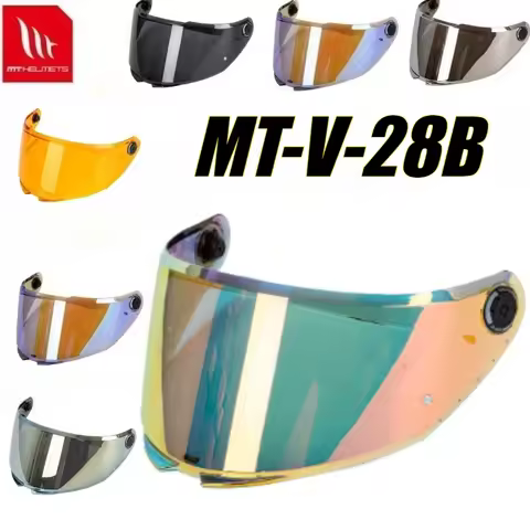 MT Replacement Face Shield for Model THUNDER 4 SV Helmet MT-V-28B Helmet Lens Original MT Windshield