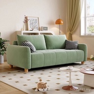 Sofa Sofa Sofa Cream Living Room Modern Simple Sofa Small Apartment Inline High-Foot Apartment Fabri