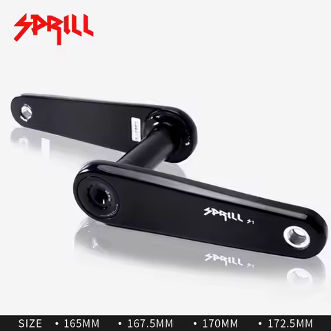 PASS QUEST Sprill Premium Carbon Fiber Crank EASTON Interface DUB Spindle 29mm Shaft Crankset