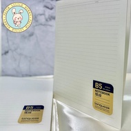 Notebook B5 Cover PP - B5 size lined book with PP plastic cover