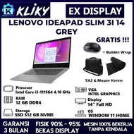 LAPTOP KERJA LENOVO SLIM 3I INTEL CORE I3 GENERASI 11 TERBARU 2023 RAM