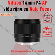 Viltrox AF 14mm F4 compact ultra-wide lens with auto focus for Full-Frame with Sony E and Nikon Z mo