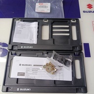 SUZUKI A PAIR OF NUMBER PLATE COVERS UNIVERSALSUZUKI FOR ALL MOTORCYCLES ORIGINAL SGP 990H0-990AW-07