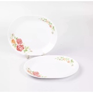 HOT🔥CORELLE  2PCS 32CM SERVING PLATTER-ROSABELLE/PLUM/SAKURA/DAISY FIELD/COUNTRY ROSE/PROVENCE GARDEN