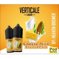 HOT ITEM! VERTICALE LIQUID RASA CHEESE MILK ROASTED CORN 30 ML POD SERIES JAGUNG BAKAR SUSU KEJU LIK