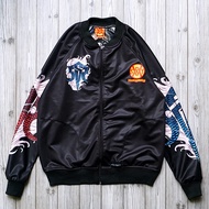 Jaket Bomber Sukajan Yakuza Jepang