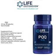 LE PQQ Pyrroloquinoline Quinone10/20 mg promotes the growth of new cellular mitochond