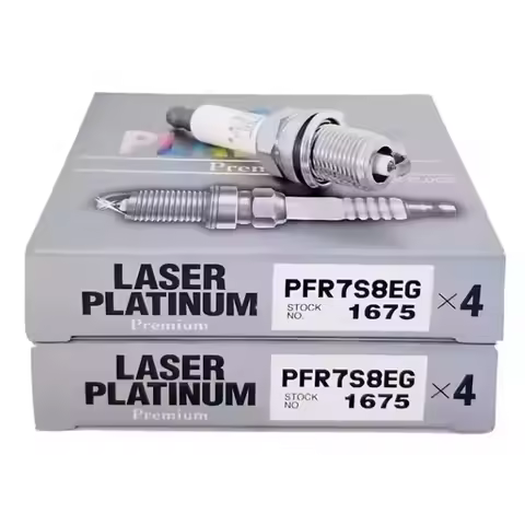 4/8pcs PFR7S8EG 1675 Dual Platinum Spark Plug For VW Golf Eos Jetta Audi A3 A4 A5 A6 Q5 R8 S5 TT Pas