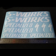 BICYCLE STICKERS specialized S Works