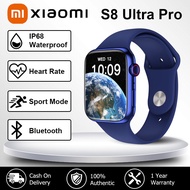 Xiaomi สมาร์ทวอทช์ x10 pro max Smart Watch หน้าจอ LCD 1.75" สัมผัสได้เต็มจอ นาฬิกาsport นาฬิกากันน้ำ มนูภาษาไทย IP68 For Android Blue