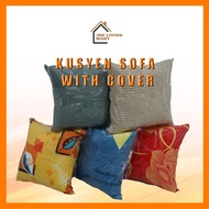 JNE Square Pillow For Sofa With Pillow Case Bantal Hiasan Sofa Dalam Kereta  Dengan Sarung Bantal Bantal Kusyen Sofa