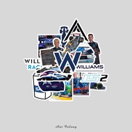 Sticker Pack Formula 1 F1 Vinyl Doff Laminate Sticker | Williams Sticker