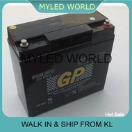 GP 12V 17AH Rechargeable Sealed Lead Acid Battery MYLED
