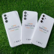 HD Tpu Clear Space 2MM Case Samsung A05 A05S A14 (5G) A24 A34 (5G) A35 (5G) A54 (5G) A55 (5G)