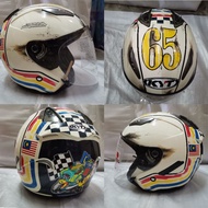 HELMET KYT MERDEKA 65 🇲🇾 LIMITED EDITION HELLCAT 2022 VEMOM NFJ MALAYSIA