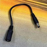 Power Extension Cable 12v dc 5.5mm 2.1mm Female to 5.5mmx2.5mm male