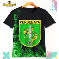 Indo Football Club Kids T-Shirt v7 Indonesian Football Club Shirt for Kids 3D Printing for Ages 1-12