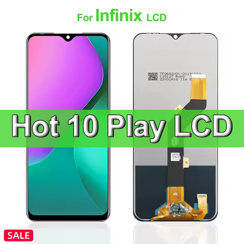 LCD For infinix hot 10 play X688C X688B LCD Display with Frame Touch Screen Panel Digitizer Assembly
