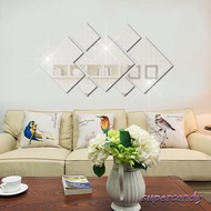 3D Mirror Diamond Wall Sticker DIY Removable Decal Home Room Art Mural DecorWall Sticker3D Mirror Diamond, DIY, Removable, Art MuralHome, Room, Wall