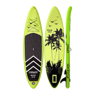 บอร์ดยืนพาย Sup board Wave Yellow 106" สีเหลือง บอร์ดลม มีบริการหลังการขาย รับประกัน 1 ปี