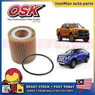 OSK AUTOMOTIVE CAR REPLACEMENT PARTS CAR FILTER OIL FILTER FORD RANGER T6 T7 2.2 (O-N6744)