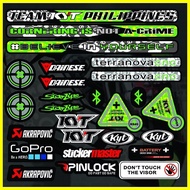 ✈ ❏ HELMET VISOR DECALS- KYT ARBOLINO