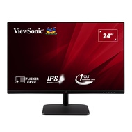 ViewSonic VA2432-H 24-inch Full HD IPS Monitor with Frameless Design, VGA, HDMI, DisplayPort, Eye Ca