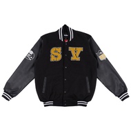 Skaters Street Varsity Jacket WE017 Black