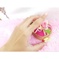 CC1390DLM aurel zigzag ring with white gemstones, genuine yellow gold, weight 0.500, 8k grade, no. 1