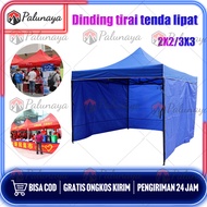 Dinding tirai tenda lipat 3 meter / tenda jualan bongkar pasang / Dinding Tenda lipat / tenda lipat 