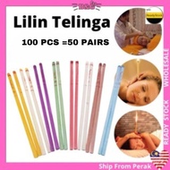 10/100pcs Ear Candle Generation 2 Aromatherapy Aroma Lilin Telinga Resdung Spa Beauty Relax Candling