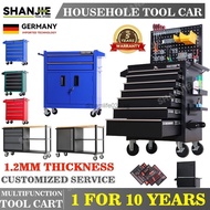 Tool Box Cart Trolley Tool Cart Storage Toolbox Tank Drawer Auto Repair Cart Multifunctional Mobile 