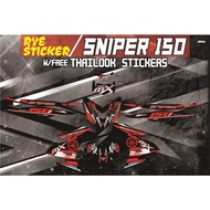 ☾◈┋Decals, Sticker, Motorcycle Decals for Yamaha Sniper 150,030,