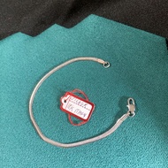 Ongpin Mnl Snake Chain 925 Silver Italy Bracelet Accessories For Men And Women Stainless Steel High 