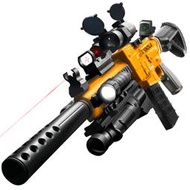 m416軟彈玩具槍輕機槍機關hk416仿真大鳳梨男孩電動連發兒童狙擊