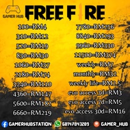 FREE | FIRE INSTANT TOP|UP | FAST TOP|UP | CHEAPEST GARENA SHELL | (SG MY REGION)